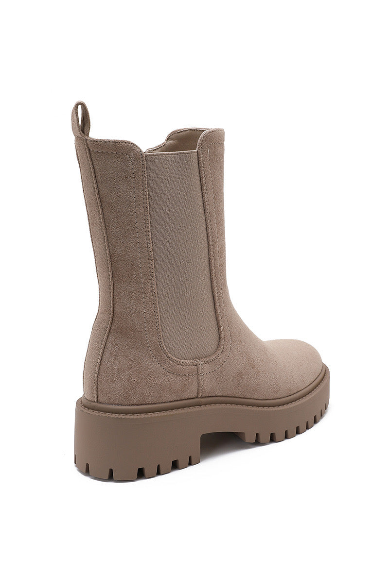 Dallas Autumn Boots - Beige