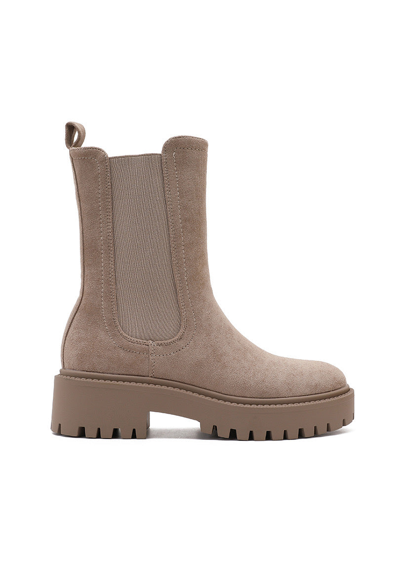 Dallas Autumn Boots - Beige