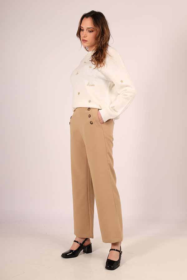 Fabienne Amour Sweater - Beige