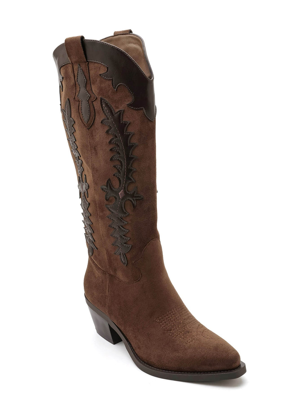 Texas Western Boots - Camel/Brown