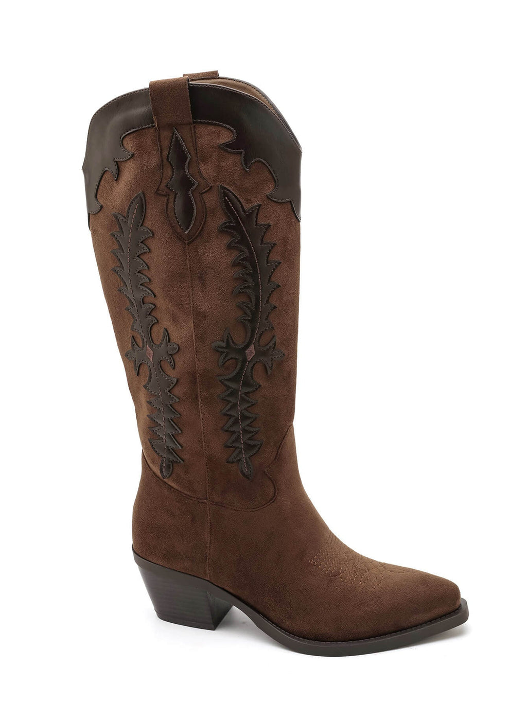 Texas Western Boots - Camel/Brown