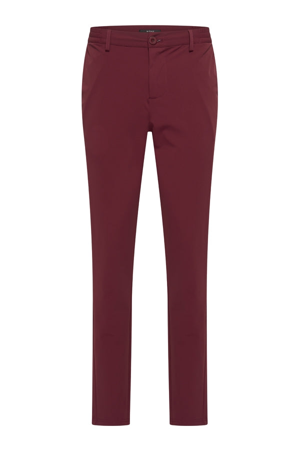 Men Trousers L32 - Burgundy