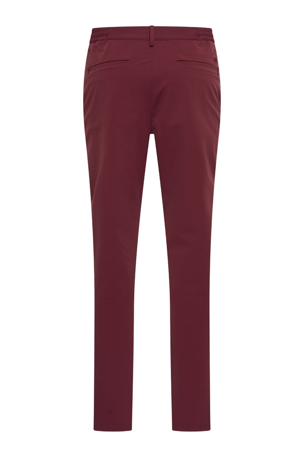 Men Trousers L32 - Burgundy