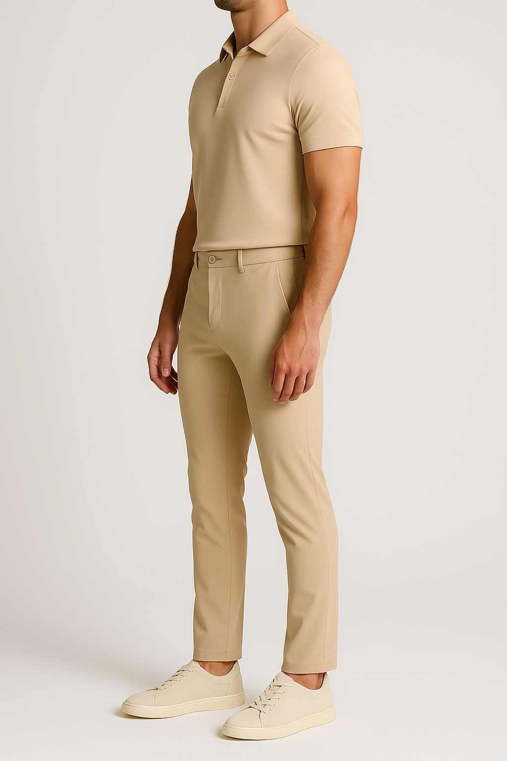 Men Trousers L32 - Latte