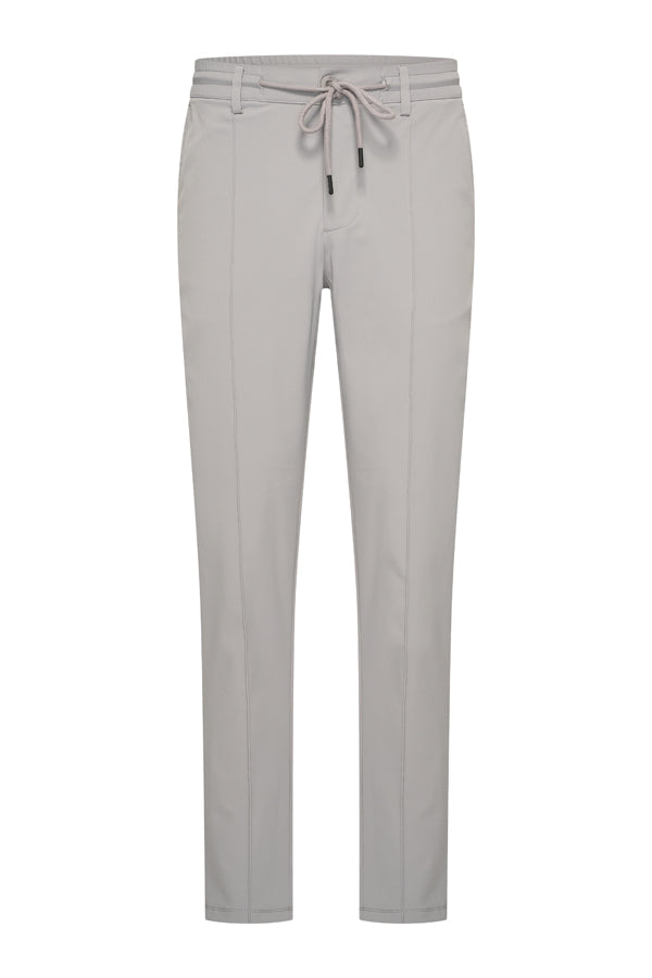 Men Trousers Pintuck Seam - Elephant Grey