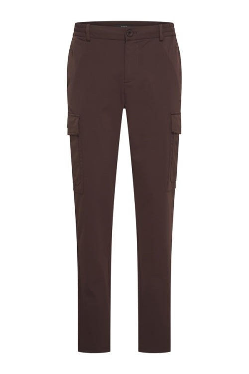 Trousers Straight Cargo - Espresso
