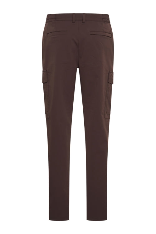 Trousers Straight Cargo - Espresso